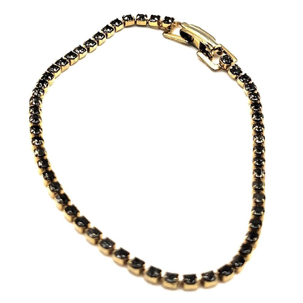 Crystal Rhinestone Bracelet 7in